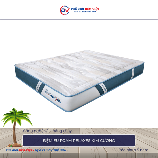 Đệm Eu Foam Relaxes Kim Cương 3